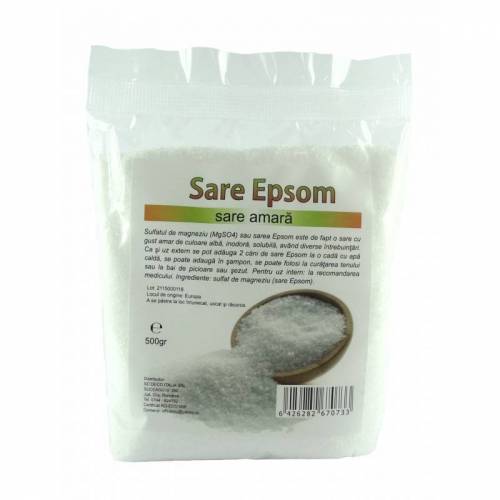 Sare Epsom sare amara 500g, Deco Italia