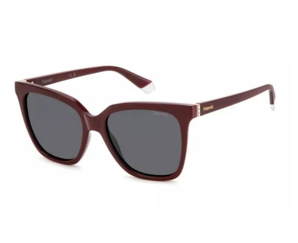 Polaroid Ochelari de soare (S) 4155/S/X LHF 55 M9 burgundy polarizat eco