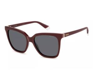 Polaroid Ochelari de soare (S) 4155/S/X LHF 55 M9 burgundy polarizat eco