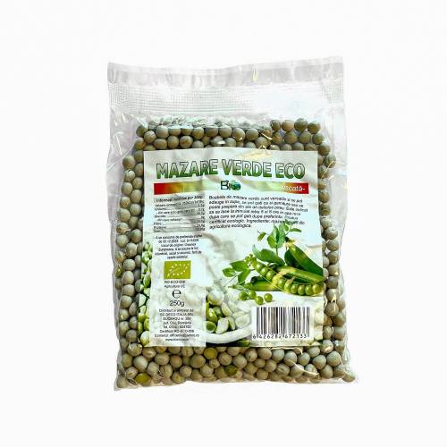 Mazare verde uscata, eco-bio, 250g - Deco Italia