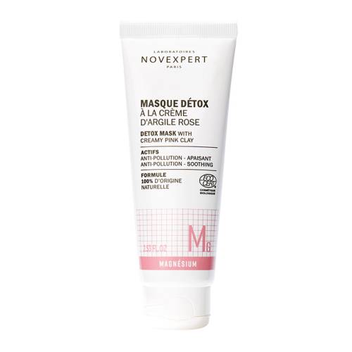 Novexpert Masca Detox cu argila roz cremoasa 75 ml