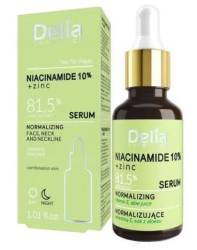 Delia ser pentru fata, gat si decolteu cu niacinamide 10%  30 ml