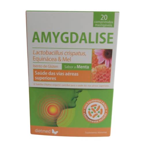 Amygdalise, 20 comprimate masticabile, Dietmed