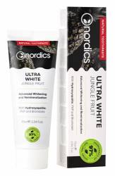 Pasta de dinti pentru albire cu carbune activ, 75 ml, Nordics