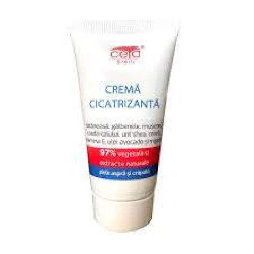 Crema cicatrizanta 97% vegetala, 50 ml, Ceta