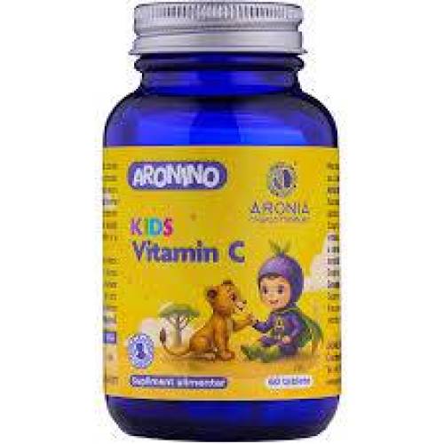 ARONINO Kids Vitamin C, 60 tablete masticabile, Aronia Charlottenburg