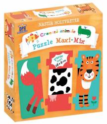 Creeaza animale - Puzzle Maxi-Mix - Nastja Holtfreter - carte - DPH