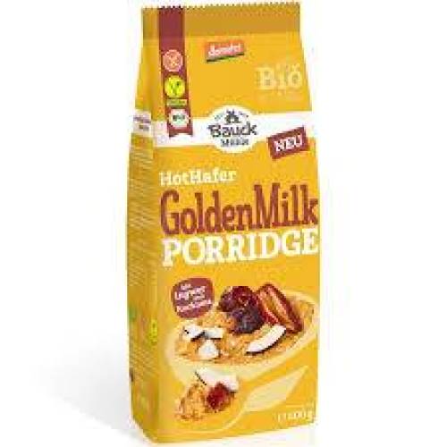 Terci din ovaz cu ghimbir si curcuma, fara gluten, eco-bio, 400 g, BauckHof