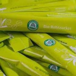 Zahar brut din trestie de zahar pliculete, eco-bio, 100 x 5 g, Lebensbaum