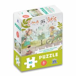 Ema si Eric in parc: Puzzle - DPH