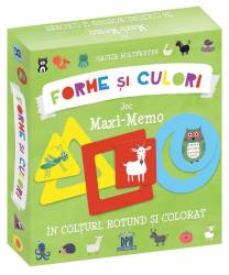 Forme si culori - Joc Maxi-Memo - Nastja Holtfreter - carte - DPH