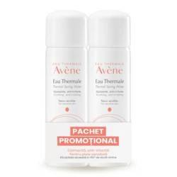 Avene Apa termala 2x50 ml Pachet Promotional