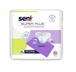 Seni Super Plus Fit & Dry Air Scutece pentru adulti 7 picaturi nr.4 XL 10 bucati