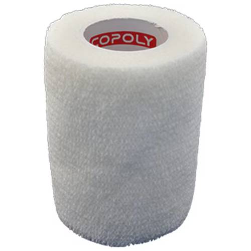 Asepta bandaj elastic autoadeziv  alb -copoly 5 cm x45 cm  X 1 rola