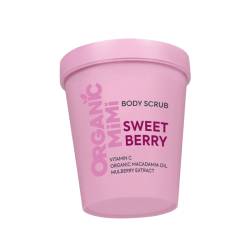 Scrub de corp fructat Sweet Berry, 250g, Organic Mimi