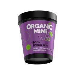 Scrub de corp tip gem cu aroma de masline si coacaze negre, 250g, Organic Mimi