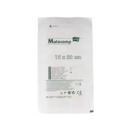Comprese sterile tifon blister 8 straturi 17 fire 10x20cm, 3 bucati, Matopat