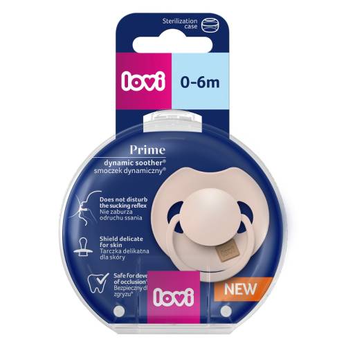 Suzeta din silicon pentru 0 - 6 luni Prime Nude 34/404, 1 bucata, LOVI