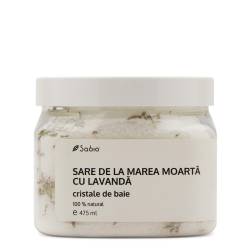 Sare de la Marea Moarta cu lavanda, 475ml, Sabio