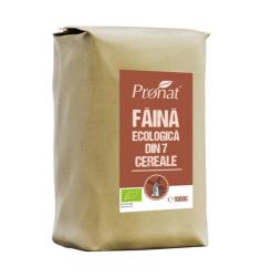 Faina din 7 cereale, eco-bio, 1 kg, Pronat