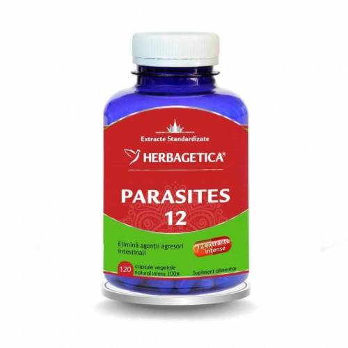 Parasites 12 Detox Forte 120cps - Herbagetica