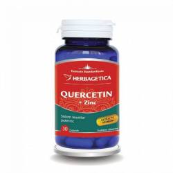 Quercetin Cu Zinc, 30cps - HERBAGETICA