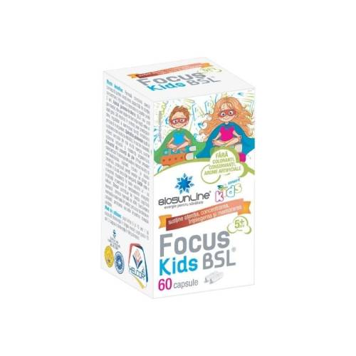Focus Kids BSL, 60 capsule, Helcor