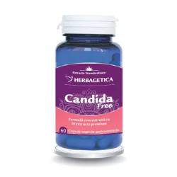 Candida free X 30 caps. Herbagetica
