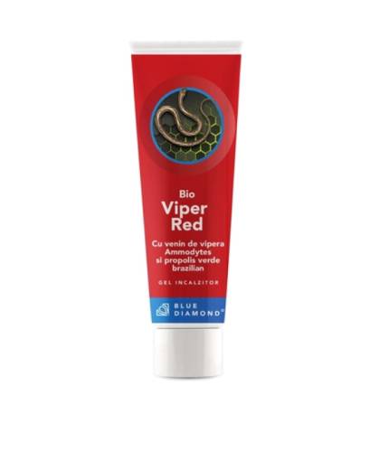 Bio Viper Red Gel cu venin de vipera si propolis verde brazilian 100 ml