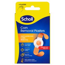 Plasturi pentru indepartarea bataturilor Scholl 4 bucati