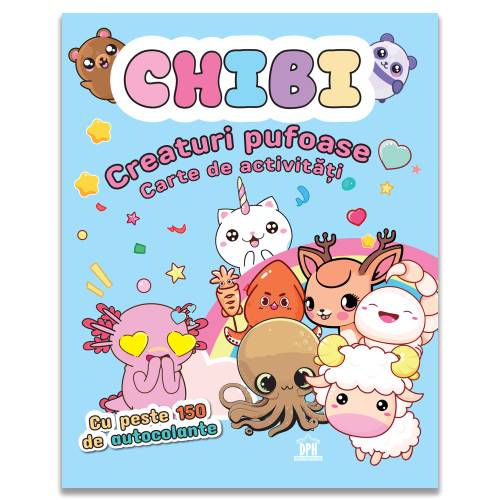 Chibi - Creaturi pufoase - Carte - Editura DPH