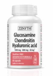 Glucosamine Chondroitin Hyaluronic acid, 30cps - Zenyth