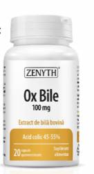 Ox Bile 100mg, 20cps - Zenyth
