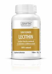 Lecitina de floarea soarelui - Sun Flower Lecithin - pulbere 120g - Zenyth