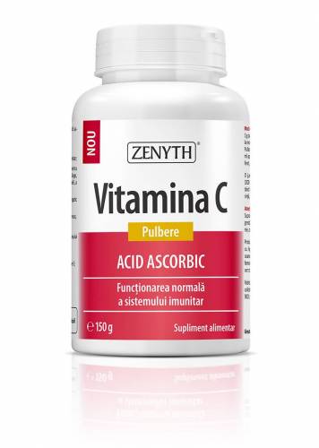 Vitamina C pulbere, 150g - Zenyth