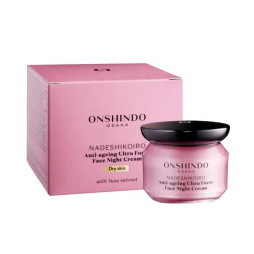 Crema noapte antirid intensiva, ten uscat, cu extract Yuzu, 50ml, Onshindo
