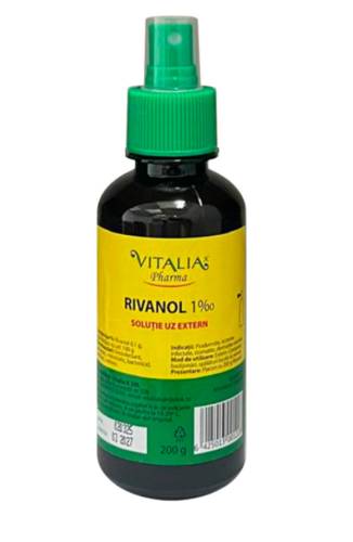 Vitalia Rivanol 1% cu pulverizator 200 ml