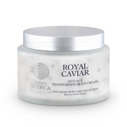 Crema de corp restructuranta anti-age Royal Caviar, 300ml, Natura Siberica