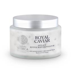 Exfoliant de corp revitalizant anti-age Royal Caviar, 300ml, Natura Siberica