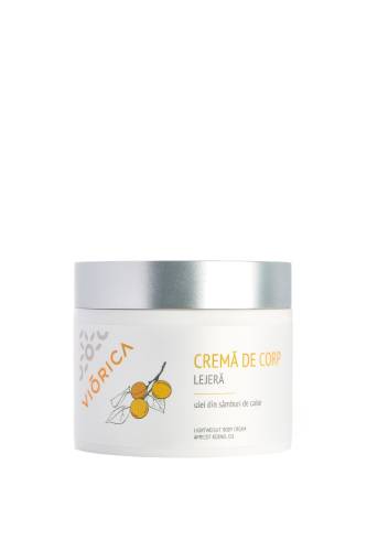 Crema pentru corp lejera, 200ml, Viorica