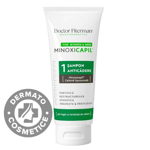 Sampon impotriva caderii parului Minoxicapil, 200ml, Doctor Fiterman