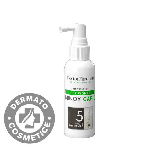 Spray impotriva caderii parului pentru femei Minoxicapil Women, 60ml, Doctor Fiterman