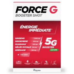 Shot energizant Force G Booster, 10 fiole buvabile, Vitavea