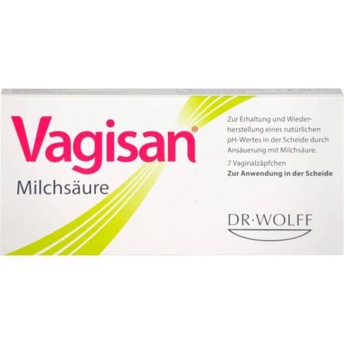 Vagisan Milchsäure Vaginalzäpfchen 7 St