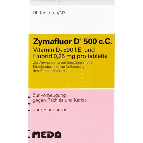 Zymafluor D 500 C C Tabletten 90 St