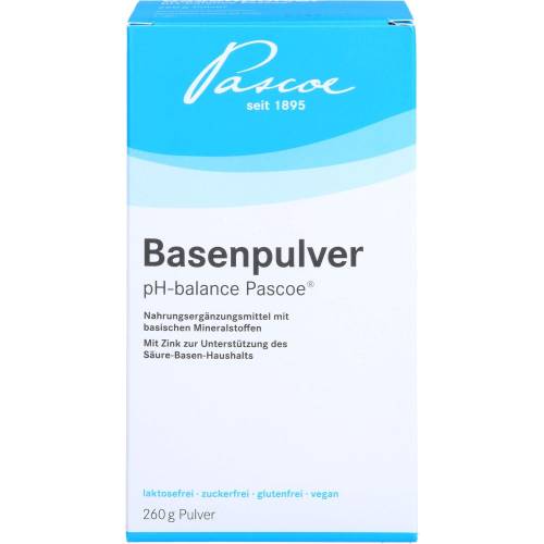 Basenpulver Pascoe 260 g