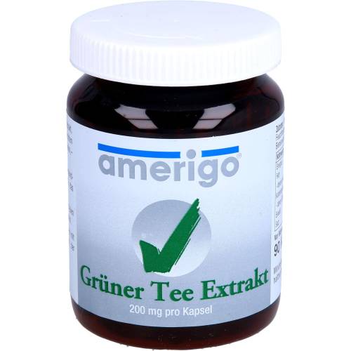 Grüner Tee Extrakt amerigo 200 mg Kapseln 90 St