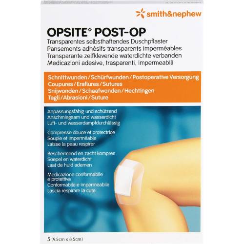 Opsite Post-Op 8,5x9,5 cm Verband 5 St