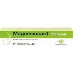 Magnesiocard 7,5 mmol Brausetabletten 20 St