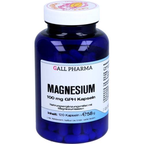 Magnesium 100 mg Gph Kapseln 120 St
